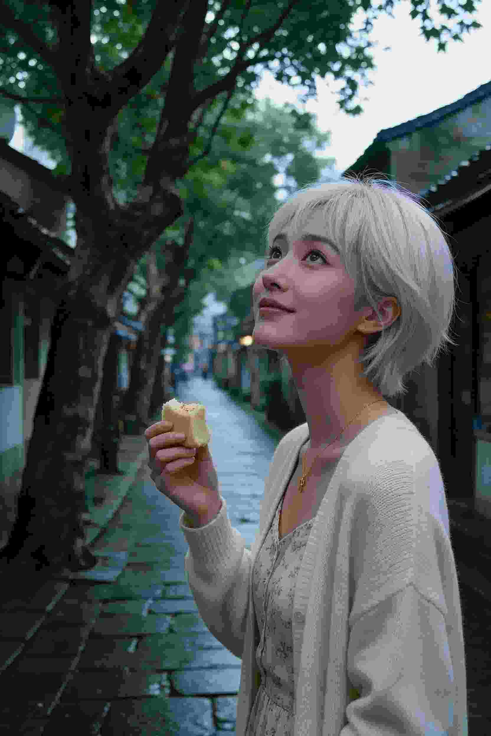 月夜樱花